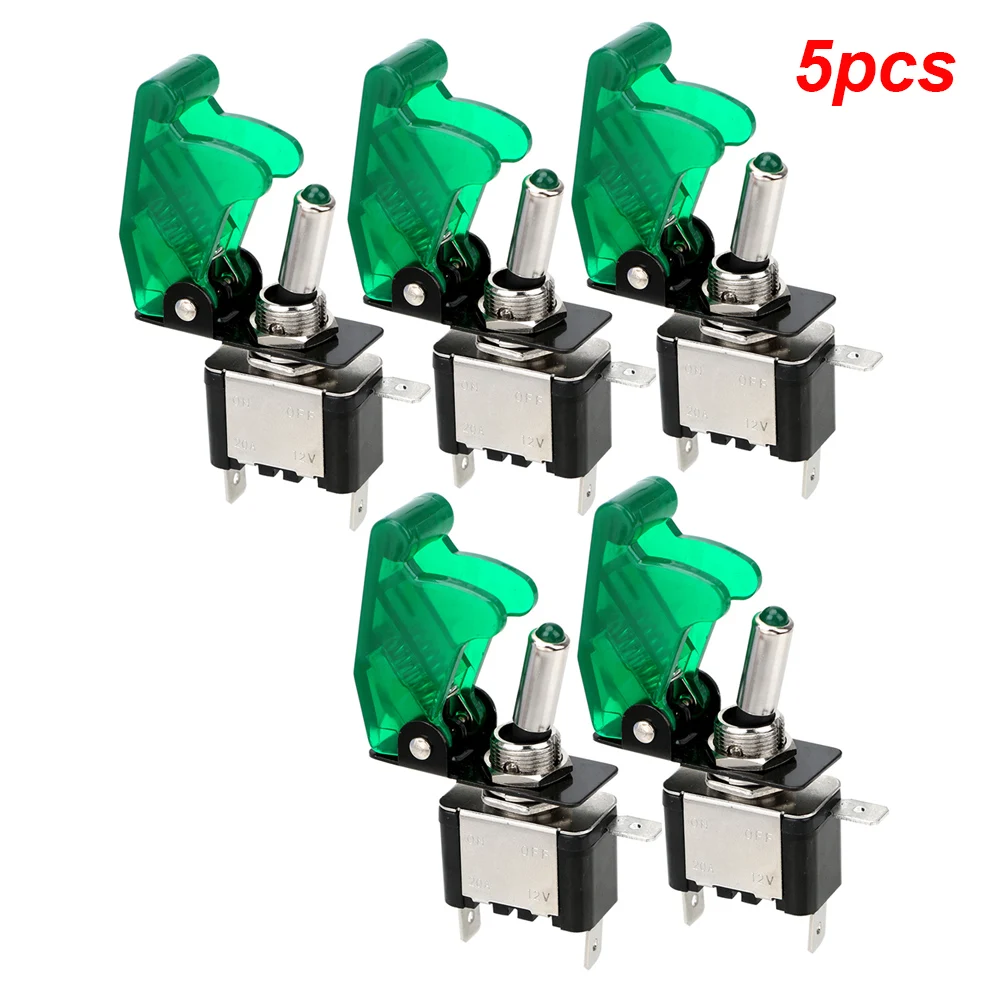 12V SPST Kippschalter LED-Licht für Zündungen Boost Marine Boot Rennwagen Schalter Licht Kippschalter LKW Anhänger Zubehör