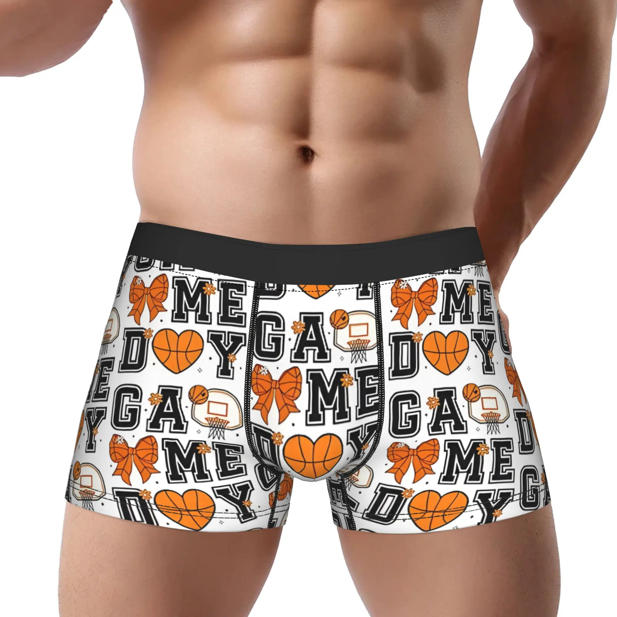 

Basketball, Basketball Game Day Underpants Homme Panties Men's Underwear ball Ventilate Shorts Boxer Briefs