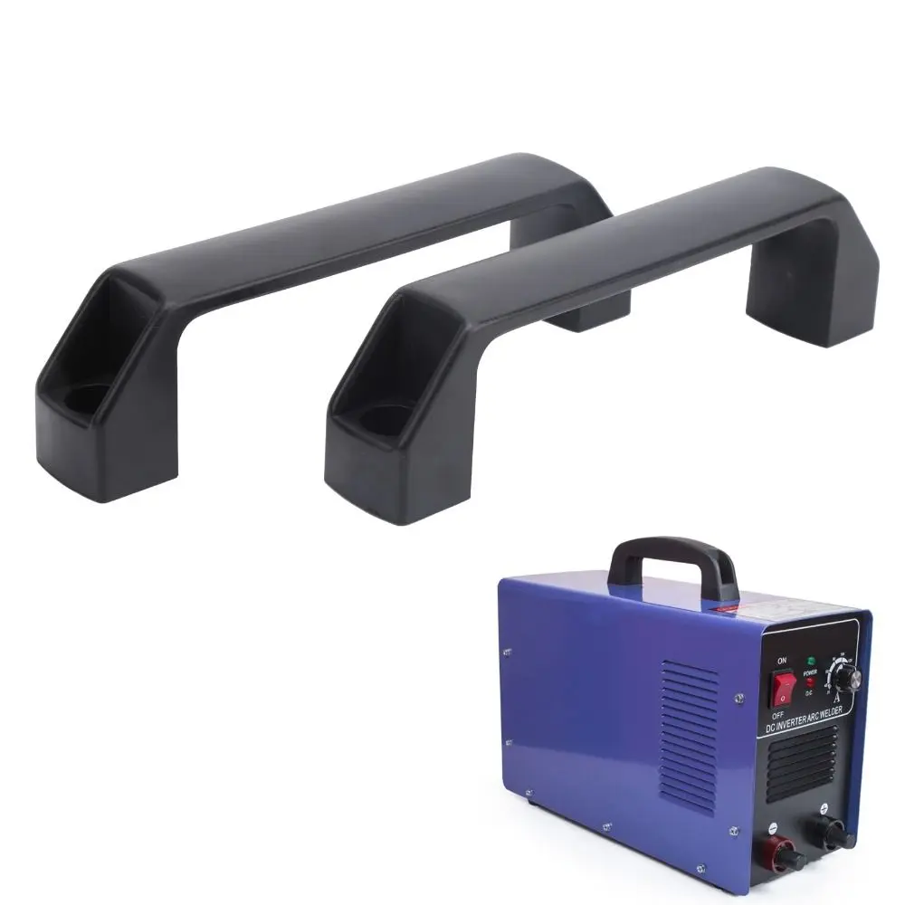 

2 pcs 150mm / 120mm Hole Centers Plastic Pull Handle / Grab Handle 8.5mm Mounting Hole Diameter Nylon Industrial Handle Grip