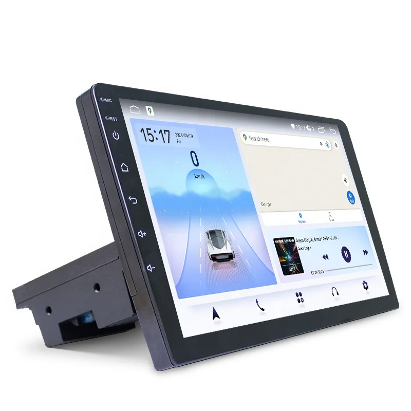 Lodark 9 Inch Octa-Core Android Car Stereo Radio 1 Din Universal 1280*720 HD Screen Wireless Carplay GPS Built-in DSP WiFi BT