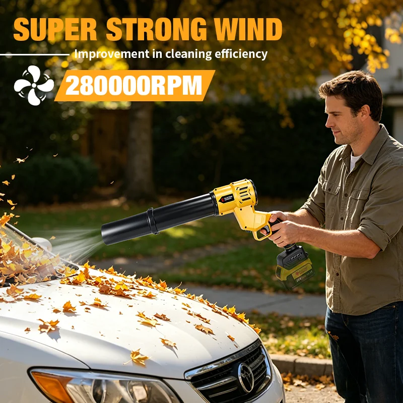 منفاخ أوراق الشجر اللاسلكي بدو - مراجعة Cordless Leaf Blower Brushless 20V وسعره