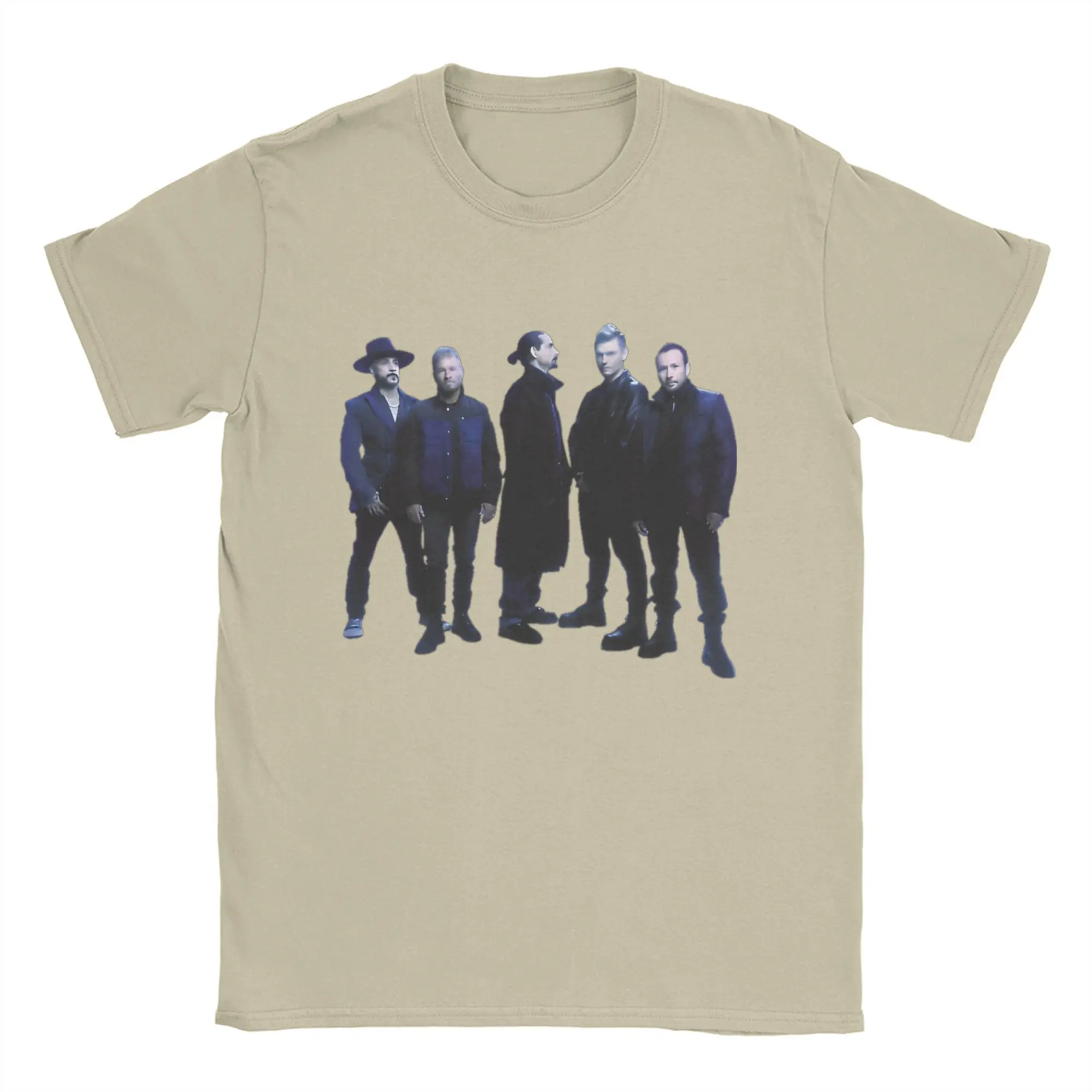 

Backstreet Boys 1990S T-Shirts Men Band Album Novelty Pure Cotton Tees Crew Neck Short Sleeve T Shirt Big Size Tops
