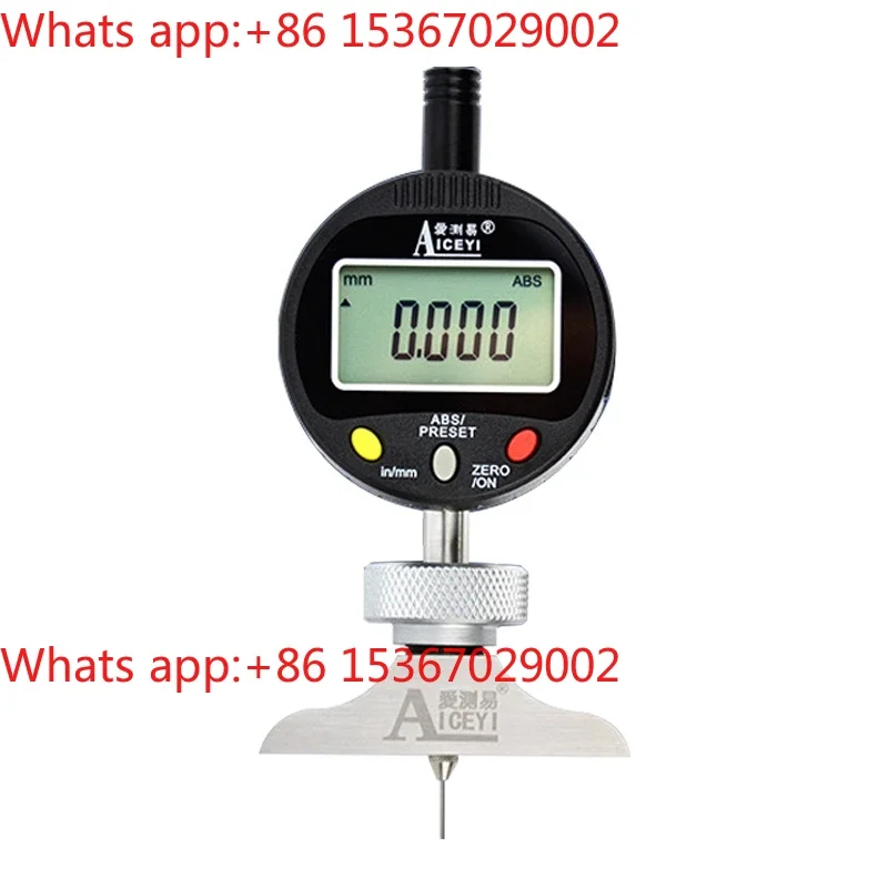 Digital depth meter 0-12.7 mm percentile altimeter depth ruler height