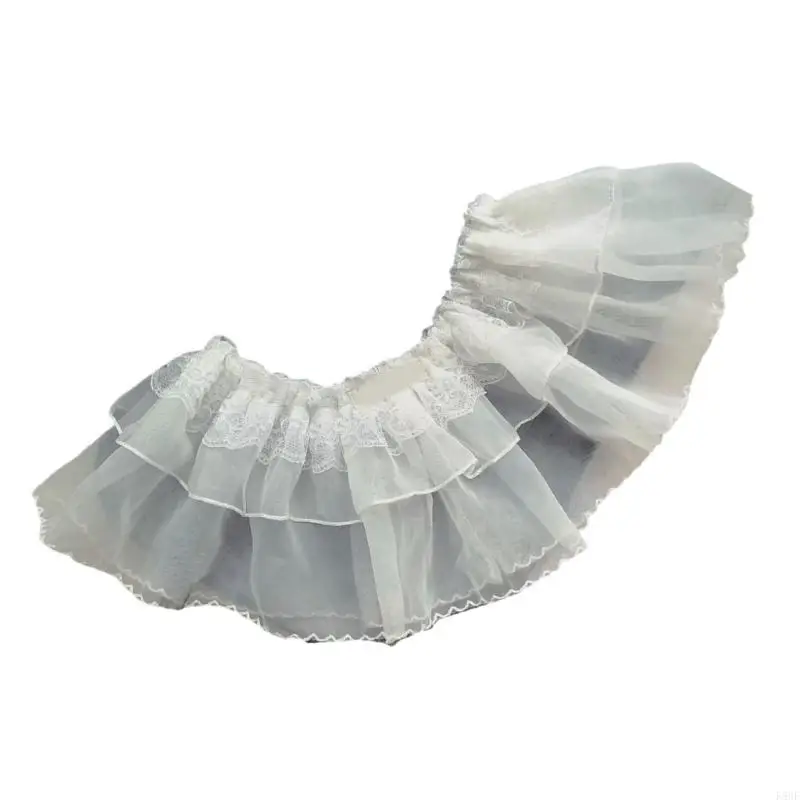 

K8GF Baby Fart Curtain Soft & Breathable Tulle Skirt Solid Color Girls Layered Wear