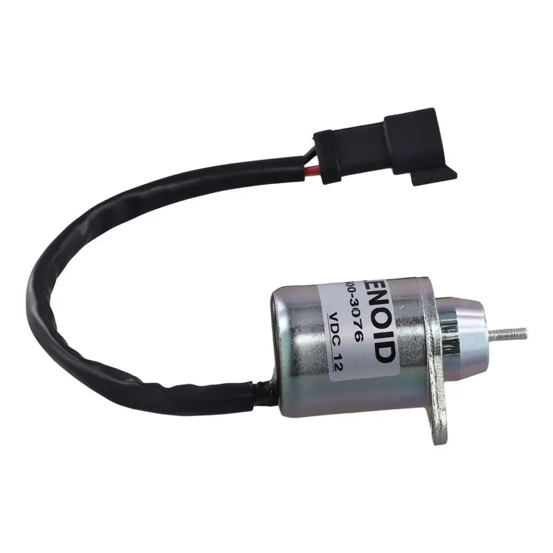 AEF2-Refrigerated Truck Diesel Engine Fuel Shut Off Stop Solenoid Valve 1500-3076 For Yanmar Thermo King 42-100