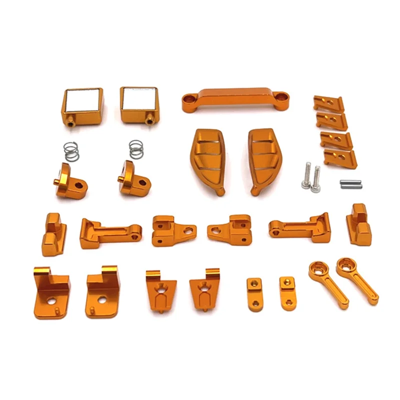 -A25M RC Car Upgrade Car Shell Trim Kit For MJX 1/12 H12Y H12Y+ RC Car Upgrade Accessories Gold