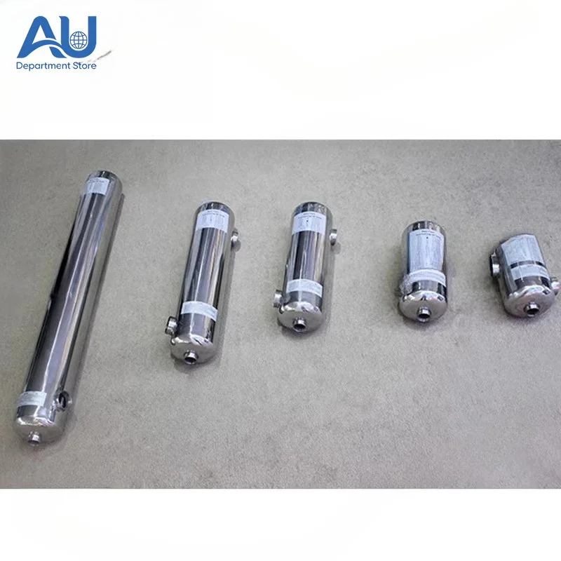 MF80/135 304 Stainless Steel Three-way Heat Exchanger - Swimming Pool and Spa Center Cold and Hot Water Heat Exchanger