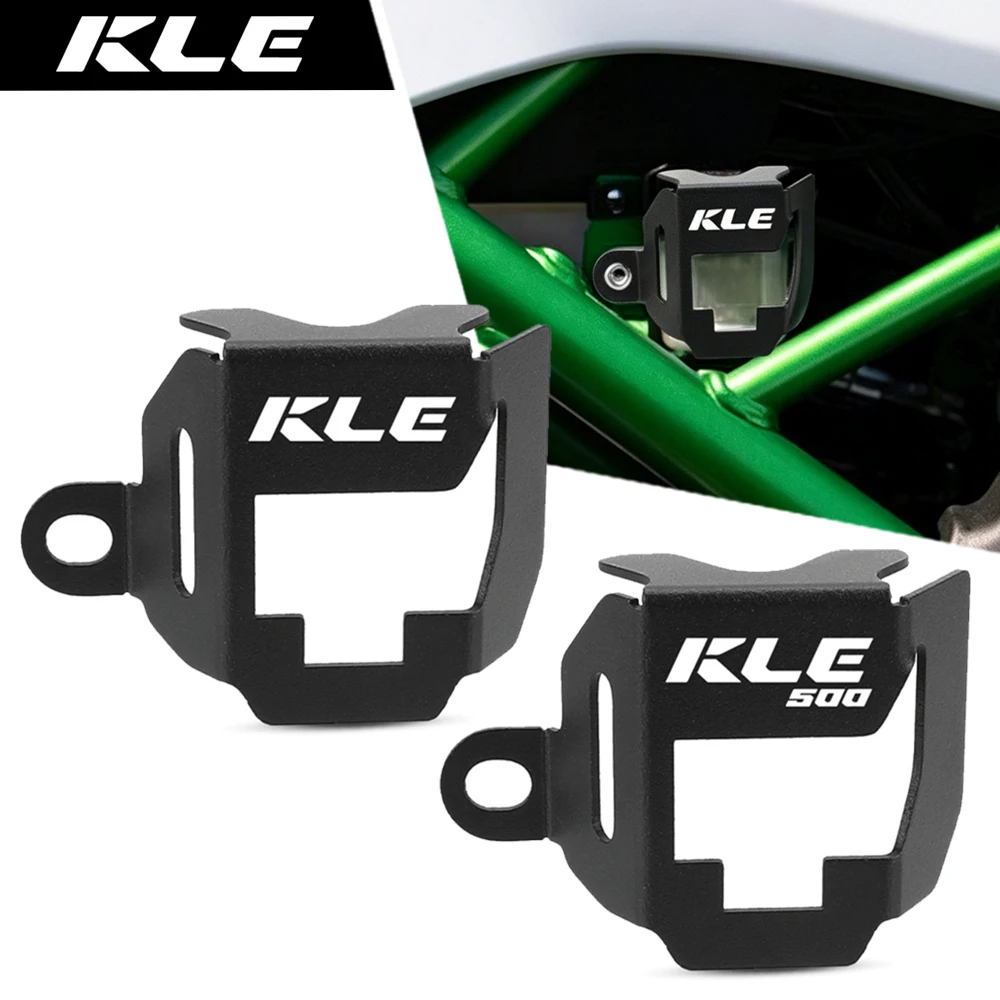 FOR Kawasaki KLE500 KLE 500 SE 2025 2026 2027 KLE 500SE Motorcycle Accessories Rear Brake Fluid Reservoir Guard Cover Protector