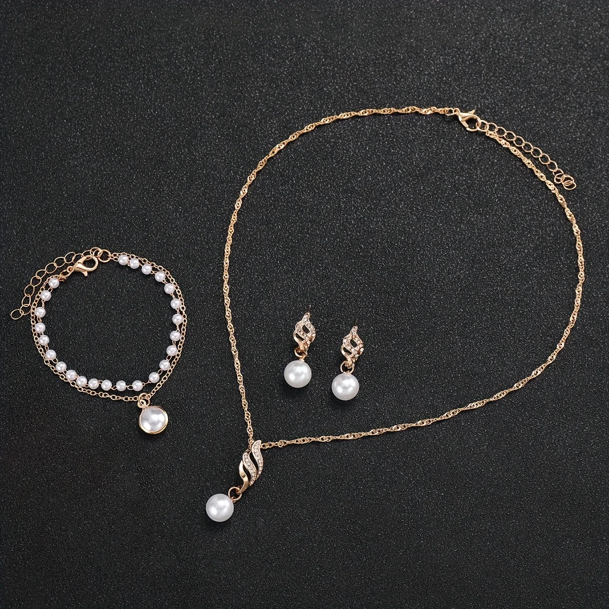 ساعة كوارتز نسائية أنيقة مربعة ، حزام جلد صناعي أنيق مع مؤشرات معدنية ، مجموعة مجوهرات ، هدية للمناسبات الخاصة