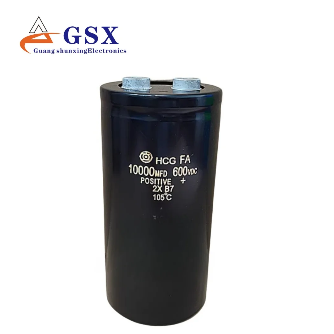 

1pcs High voltage inverter energy storage capacitor 600V10000UF 500V10000MFD 450VDC10000UF