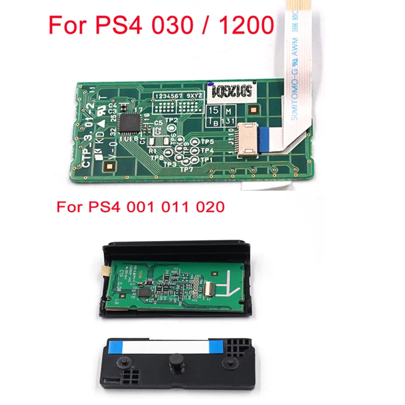 For PS 4 JDS 001 011 020 New Touchpad Board with Flex Cable replacement for PS4 JDM 030 1200 Touch Pad PCB Board Touchpad Module