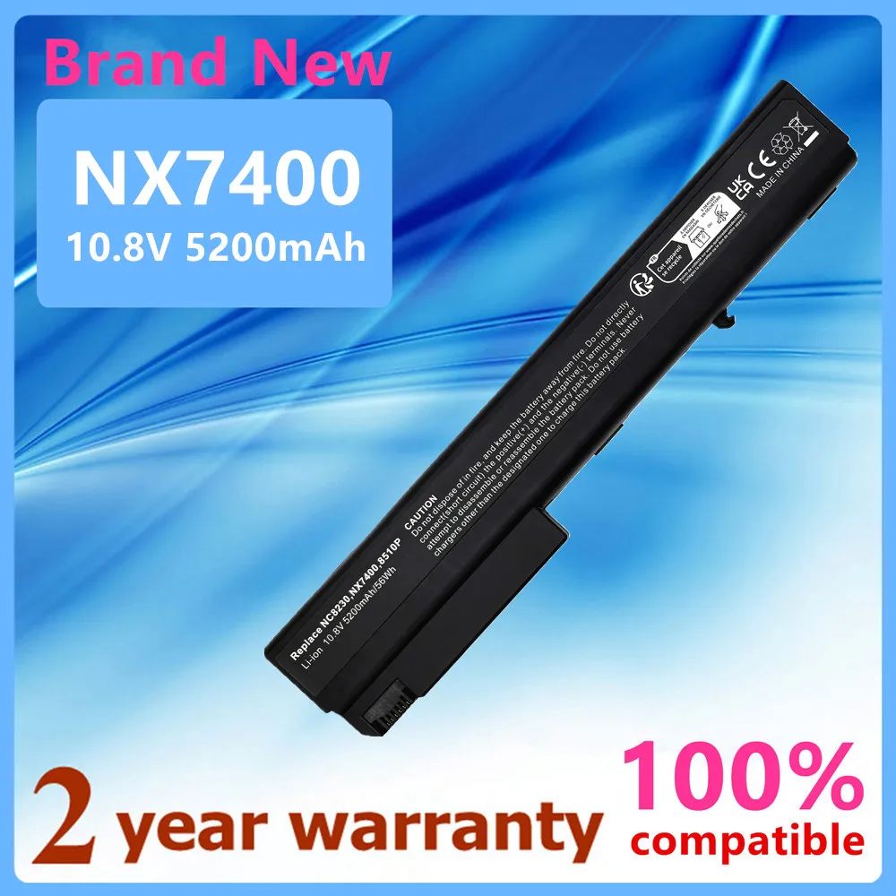 Laptop Battery For HP Notebook 8510p 8510w nc8200 nc8230 nc8430 nw8200 nw8240 nw8240 nw8440 nw9440 nx7300 nx7400 nx8200 nx8220