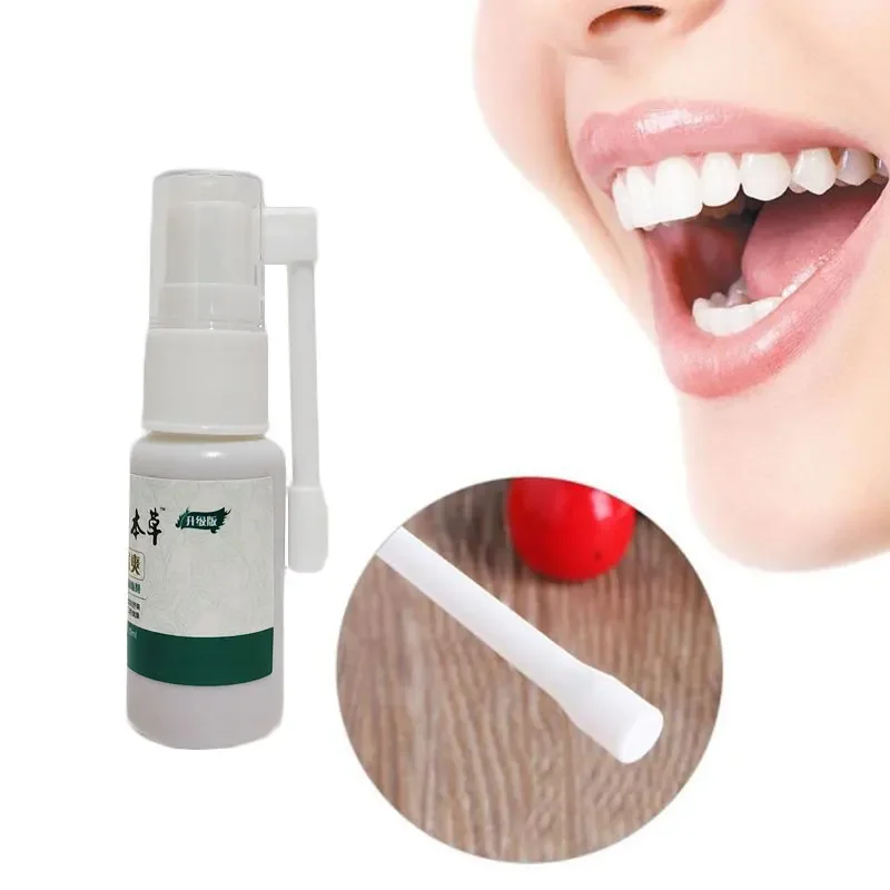 1pc 20ml Natural Herbal Throat Spray Effectively Relieve Sore Throat Anti Inflammation Cool Fresh Spray Mouth Clean Spray E0006