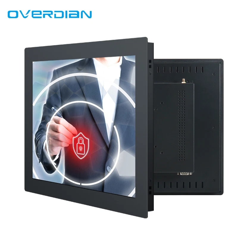 14'' 1366*768 Android All in One PC Resistive Touch Screen Cabinet Embedded Computer Industrial Fanless WIFI Tablet Porable