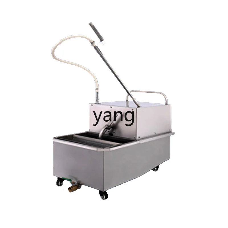 

lCX Commercial Large Capacity 35/48 Rising Crispy Food Oil Precision Filter Oil Truck