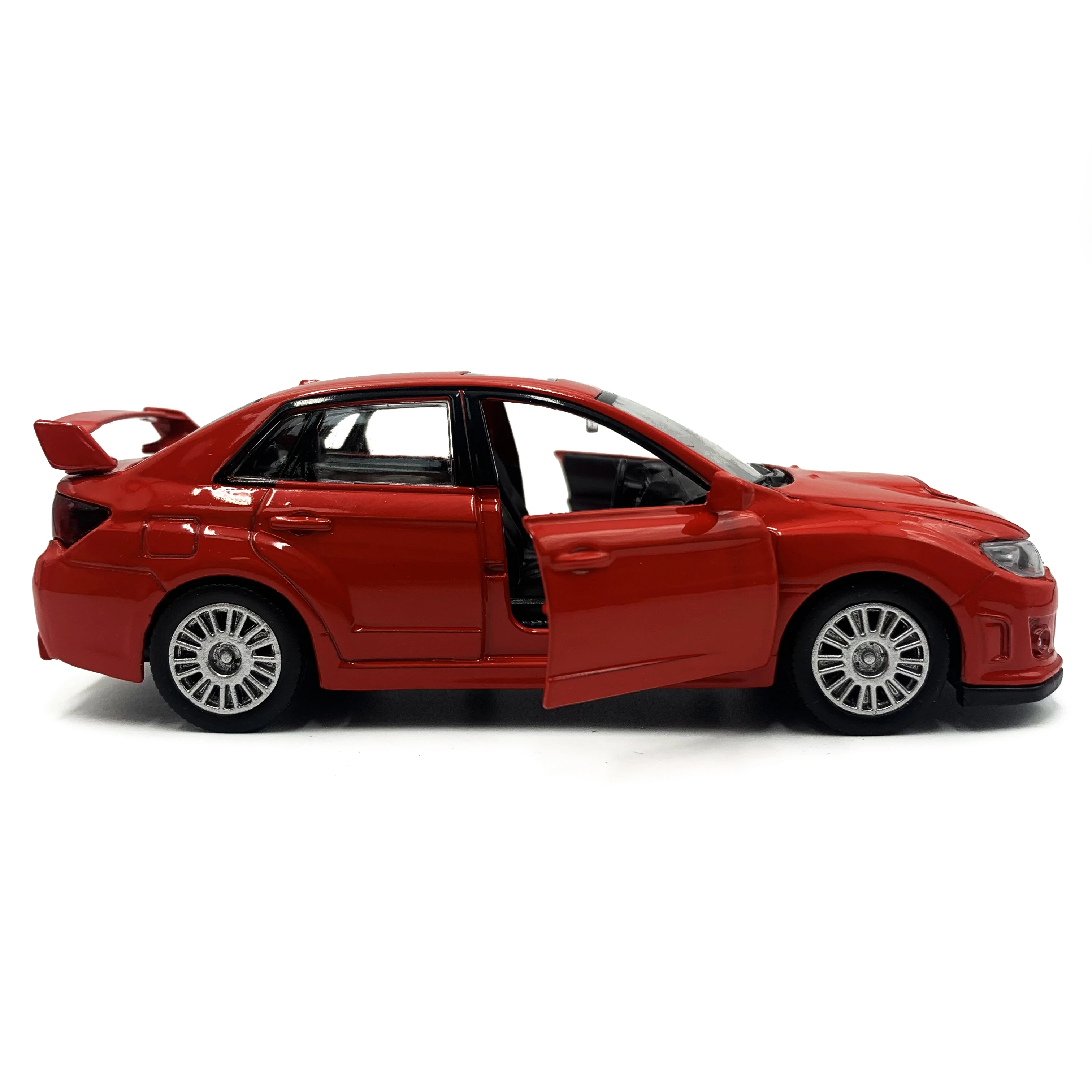 

Модель автомобиля из сплава — функциональные открывающиеся двери, эксклюзивная красная отделка, идеальный рождественский подарок для детей, коллекционная витрина