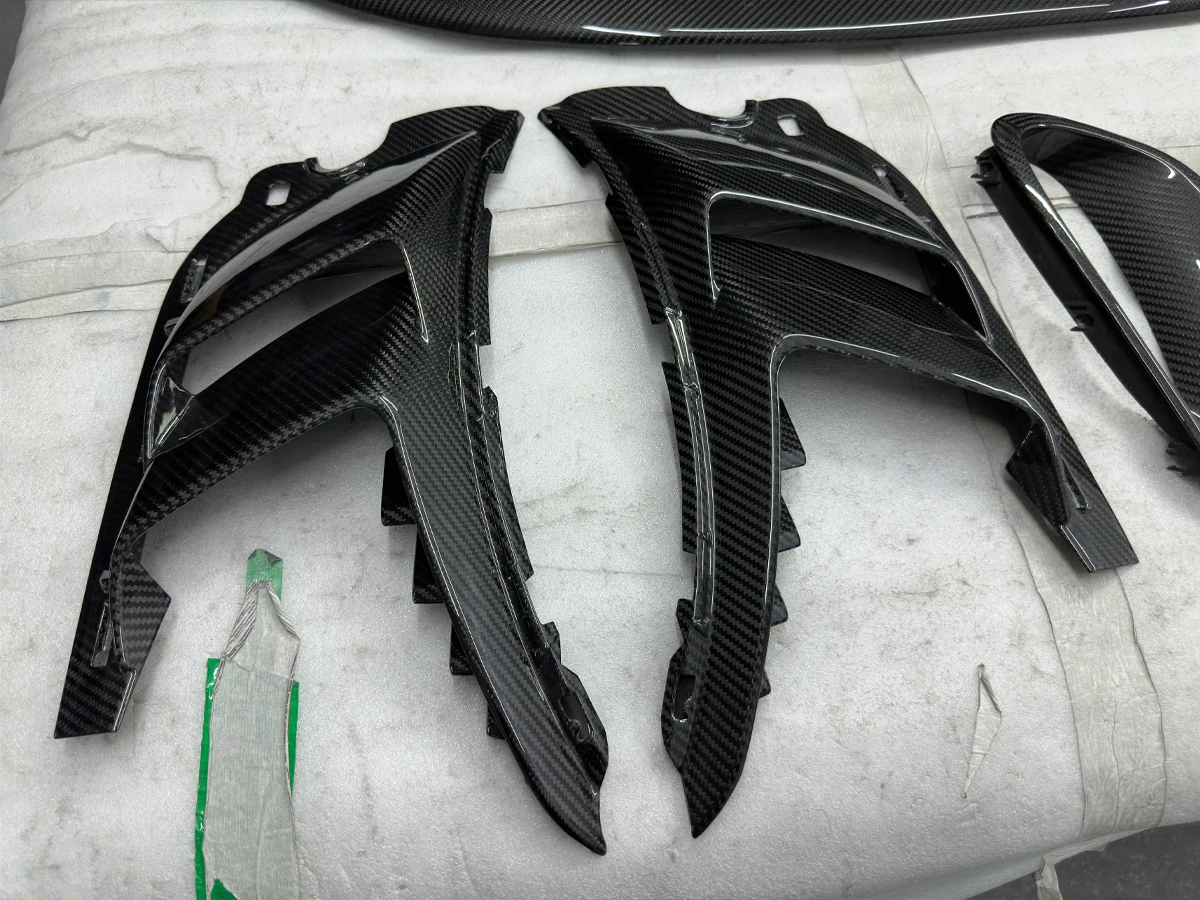 992 GT3 RS OEM Style Front Fender Air Intake Fitment Dry Carbon Fiber Body Kit Automotive Accessories for 911 GT3 RS 5