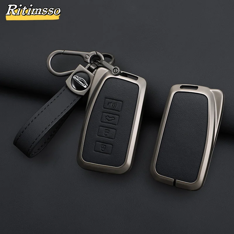 Alloy Car Key Case Cover for Lexus RX350 NX300 Es300h Rx450h GS300 GX470 IS250 ES350 LX570 GX460 Nx300h Is300h Shell Fob Holder