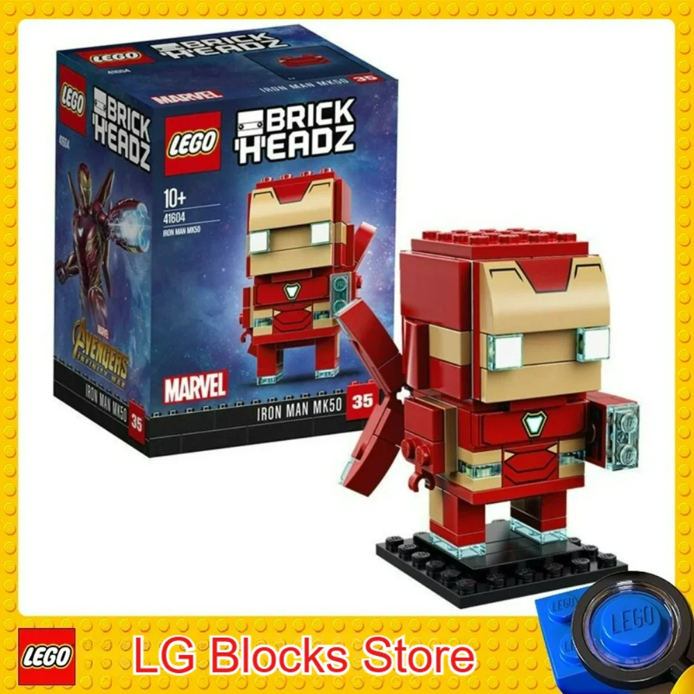 LEGO 41604 Iron Man MK50 Figuras Juguete de construcción Ironman creativo Juguetes para niños mayores de 10 años Cumpleaños Regalo de Navidad (101 piezas)