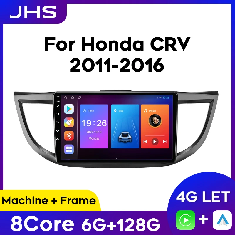 

Car Radio For Honda CRV 2011-2016 Android Auto Stereo Carplay Multimedia Video Player Navigation GPS Head Unit 2Din