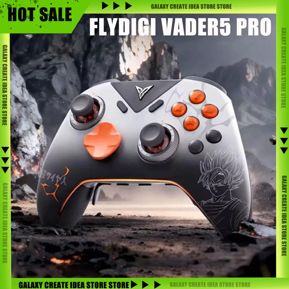 Control de Juego Inalámbrico Flydigi Vader5 Pro para Switch, PC y Móvil, Control Bluetooth para Steam, Regalo para Gamers de PC