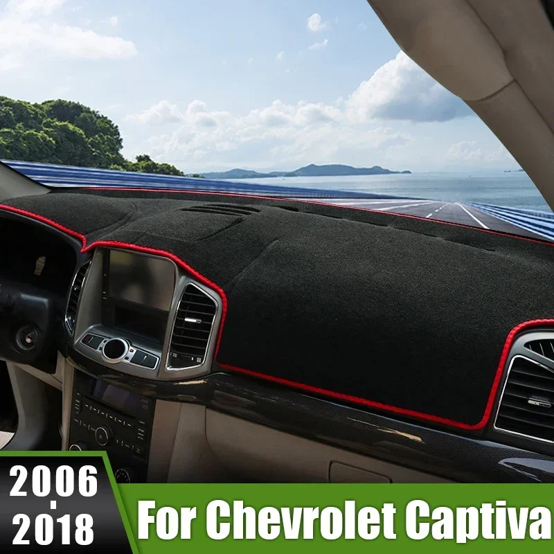 

For Chevrolet Captiva 2006 2007 2008 2009 2010 2011 2012 2013 2014 2015 2016 2017 2018 Car Dashboard Sunshade Anti-UV Carpets