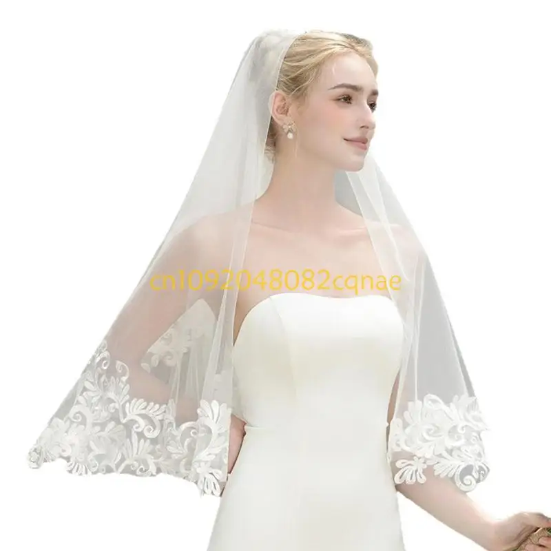 Durable Easy Care Wedding Veils Elegant Bridal Accessory For Memories