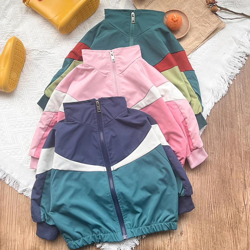 Boys Girls Jackets And Charge Coat 2023 New Children Coat Autumn Outdoors Camping Girls Windproof Jacket For Girls Boys Spring