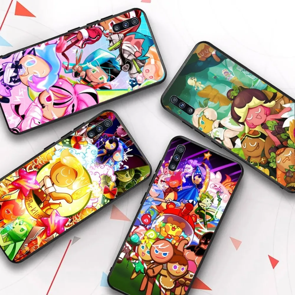 Cookies Run Kingdom Anime Cute Phone Case For Samsung Note 8 9 10 20 pro plus lite M 10 11 20 30 21 31 51 A 21 22 42 02 03