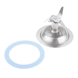 2pcs/set Stainless Steel Blenders For Cross Blade Cutter with Rubber Gasket O Ring Seal Fit For Black & Decker Blender