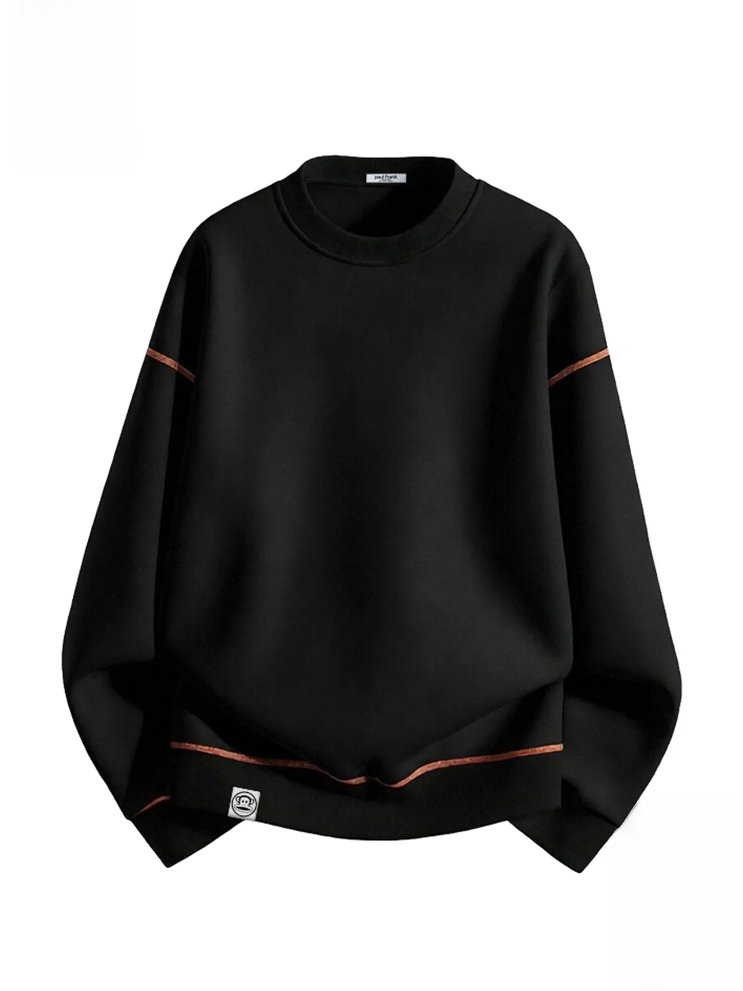 

PaulFrank Loose Fit Cotton Sweatirt round Ne Men's Casual Inner Wear Spring 2026 Edition Plain Color Comfortable Top