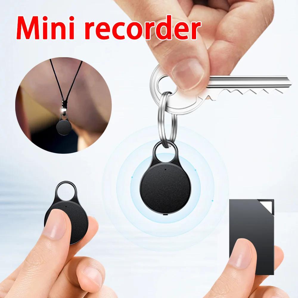 Mini Sound Recorder 32G/16G One Click Recording Device Professional Small Voice Audio Recorders For Lecture Interview Meeting