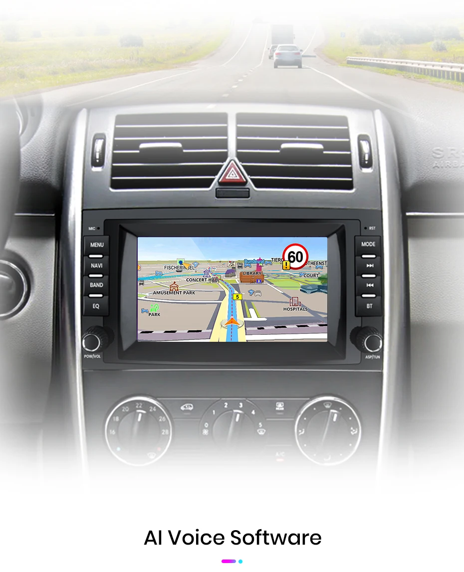 Junsun android auto radio für mercedes benz b200 klasse sprinter w906 viano vito w639 carplay auto multimedia gps 2din autoradio – Detail 25