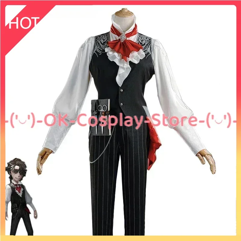 

[Custom Made] Game Identity V Patient Emil Cosplay Costume Women Fancy Party Suit Top Vest Pants Halloween Uniform Anime Clothes
