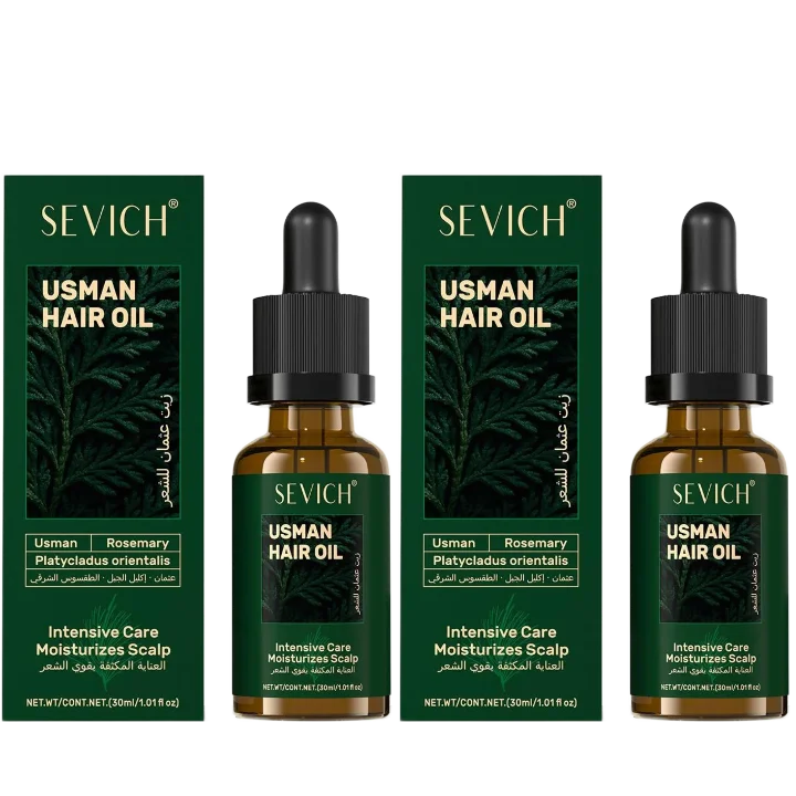 1/2/3pcs Haaruitval Preventie Set Snelle Hergroei Haar Essentiële Olie Usman Handgemaakte Shampoo Zeep Haarverzorging serum Hoofdhuid Verdikking