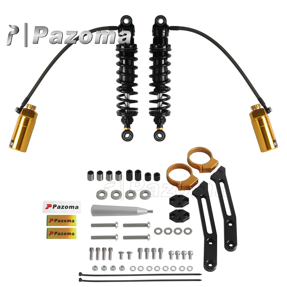Motorcycle Aluminum Rear Shock Absorber For Harley Touring CVO Road King Street Glide Electra Glide Road Glide Models
