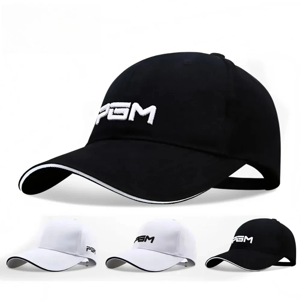 

Кепки для гольфа, регулируемые шапки для занятий спортом на открытом воздухе, велоспорта, пешего туризма, для мужчин и женщин, ветрозащитная хлопковая кепка для путешествий, черно-белая шапка MZ018