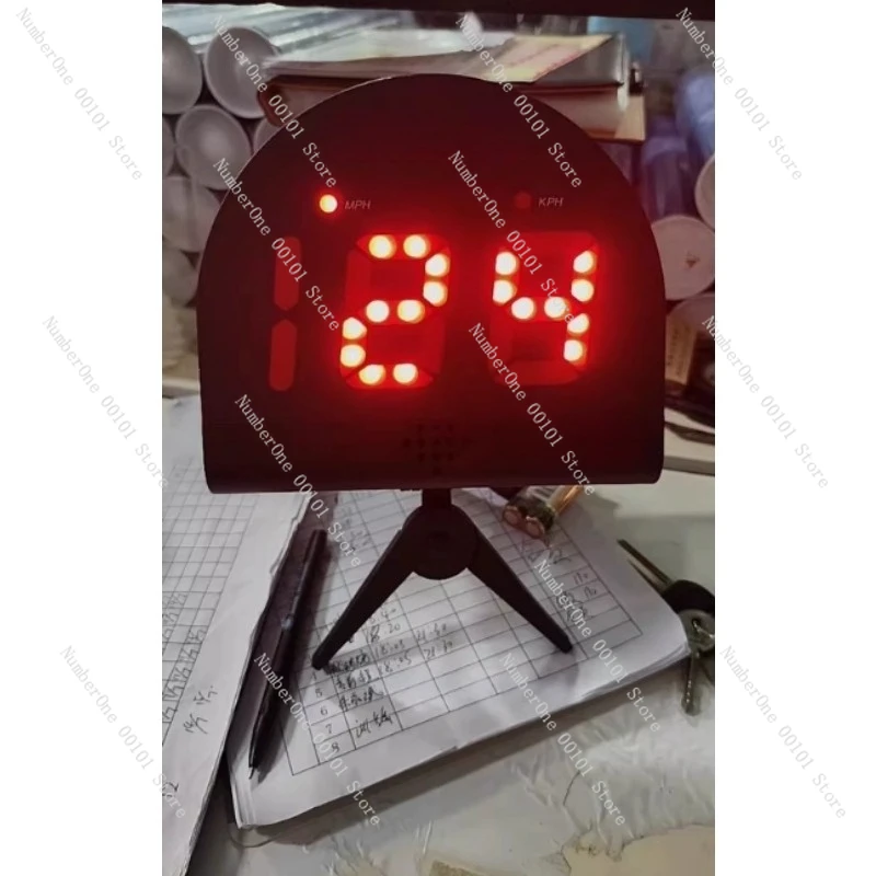 Speed Radar Gun for Football Baseball Tennis Golf Badminton, Voice Service Speedometer for Sports Training