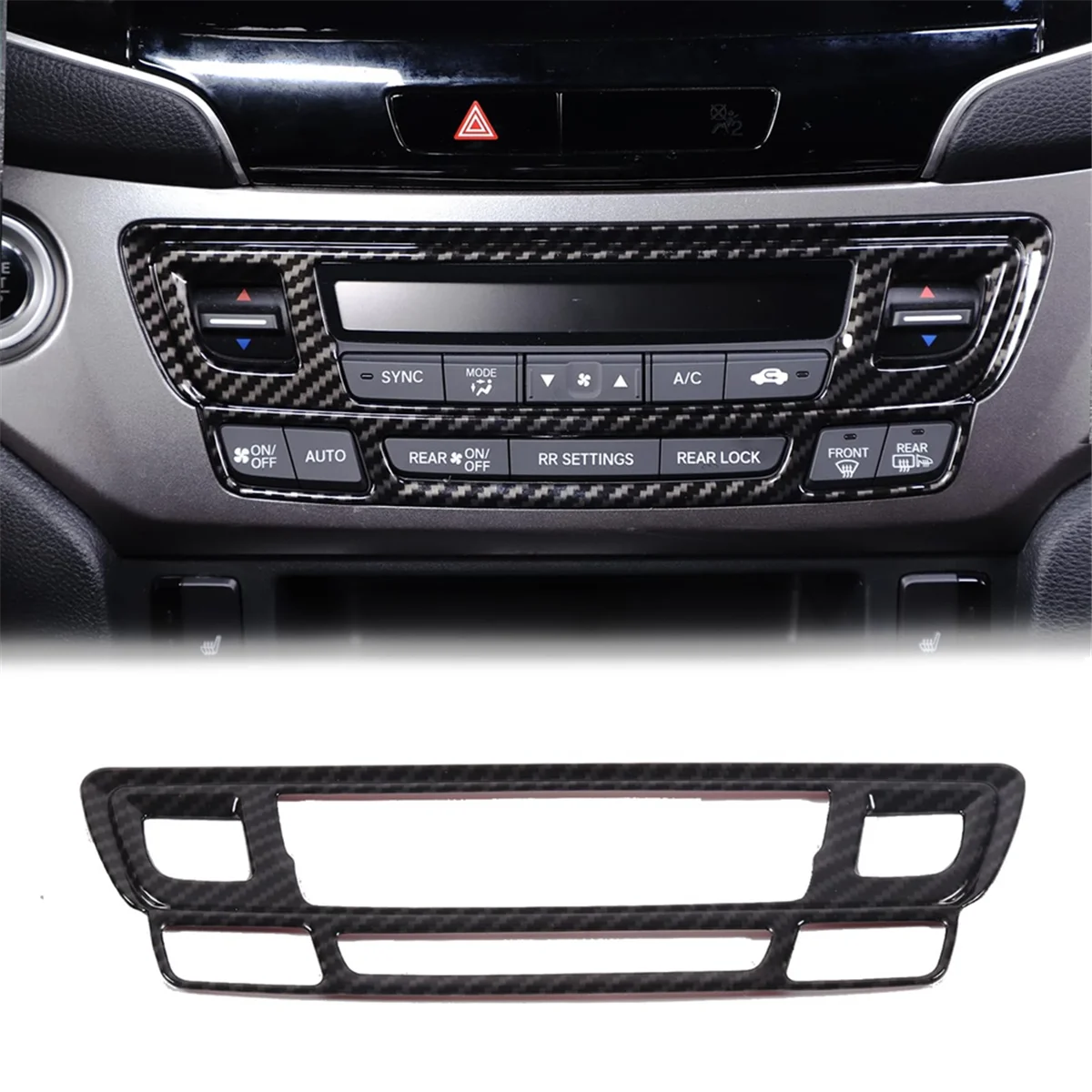 إطار وحدة التحكم المركزية في السيارة ، زخارف إطار تكييف الهواء ، زر هوندا التجريبي ، من من من من من من ؟ ؟ ، Ridgeline من ؟ ، جواز سفر من ؟