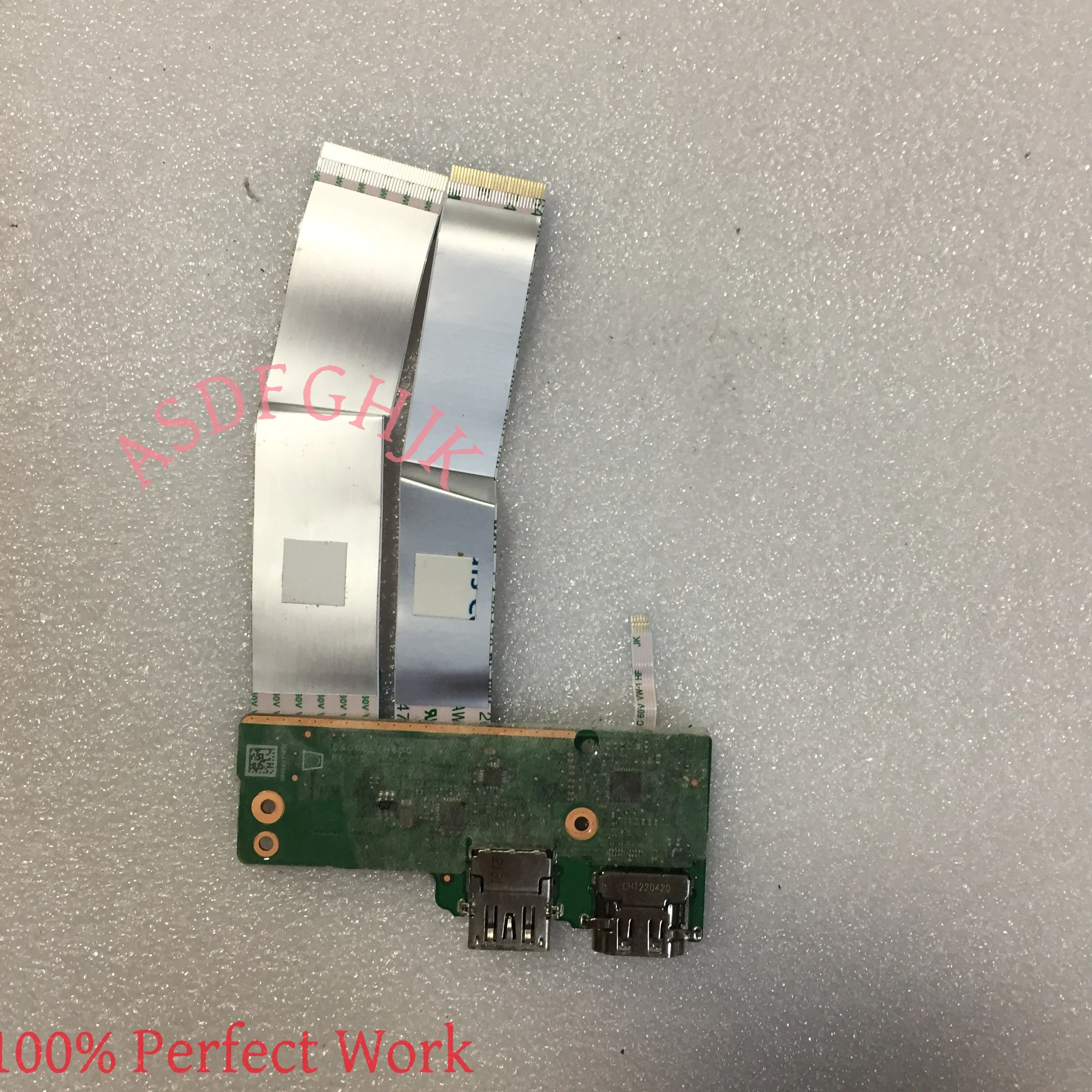 For HP Chromebook 14 G7 DA00GLTH6D0  USB Baord  M47195-001  Freeing shippping  with Cable
