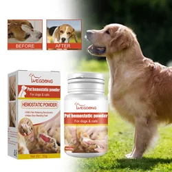 Puppy Styptic Powder Wound Healing Bleeding Stop Powder Kitten Skin Broken Puppy Injury Pets Aids Supplies Medical Healthy Care