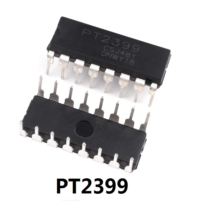 5PCS PT2399 2399 DIP-16 Processador de Eco para Guitarra IC NOVO DE BOA QUALIDADE Circuito de Reverberação Digital de Áudio