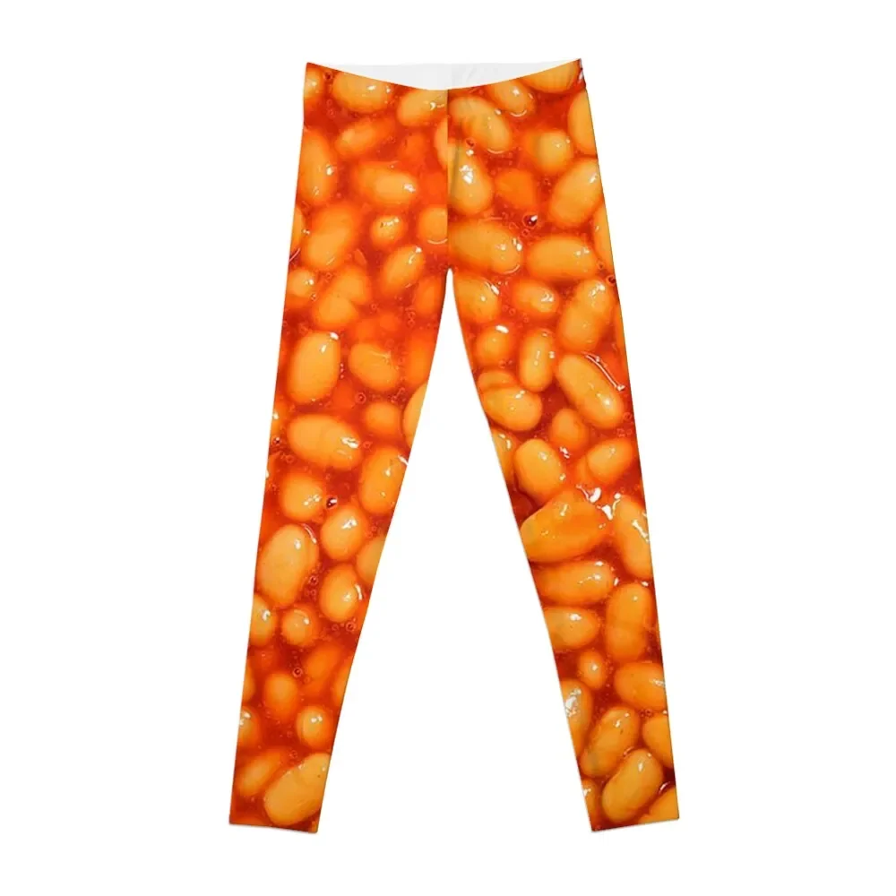

Baked Beans Leggings sporty woman gym gym top Womens Leggings