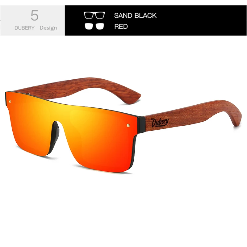 DUBERY 219 Wooden Sunglasses Unisex 3