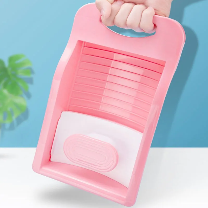 Underwear Mini Washboard Baby Clothes Sock Washing Board Portable Hand Wash Laundry Non-Slip Convenient  Personal Washboard