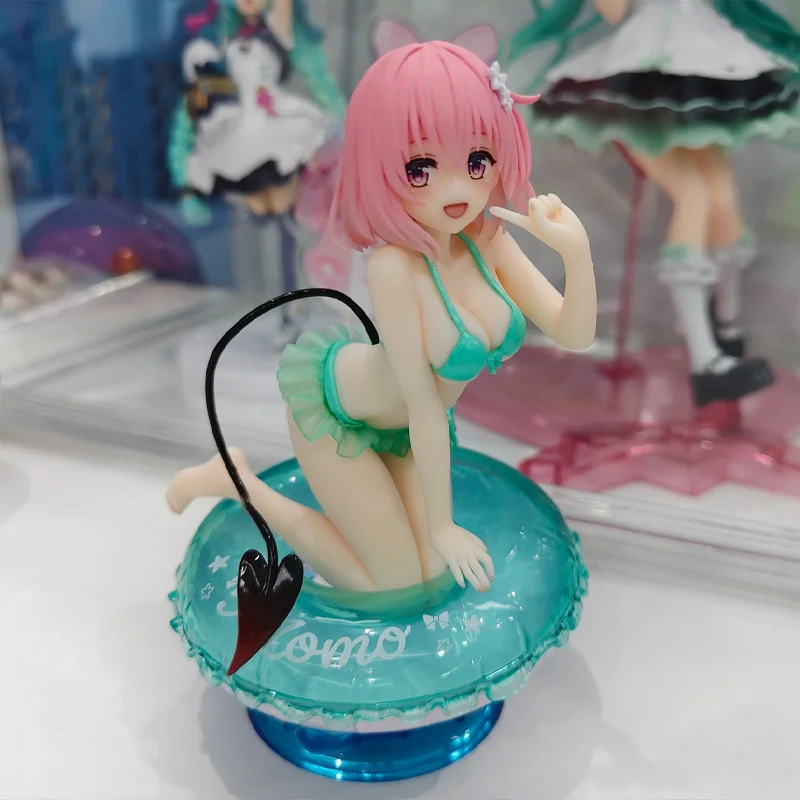 

Новинка в наличии: Оригинальный Taito To Love-Ru ‌ Коллекционные фигурки Momo Belia Deviluke Aqua Float Girls Series, настольные украшения, подарки
