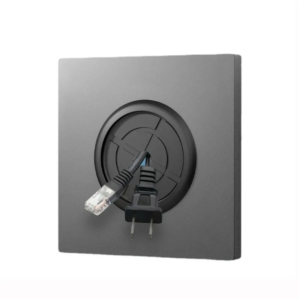 Home Improvement With Rubber Pad Blank Panel 35mm With Screws Wall Hole Cover 86 Type Wall Panels