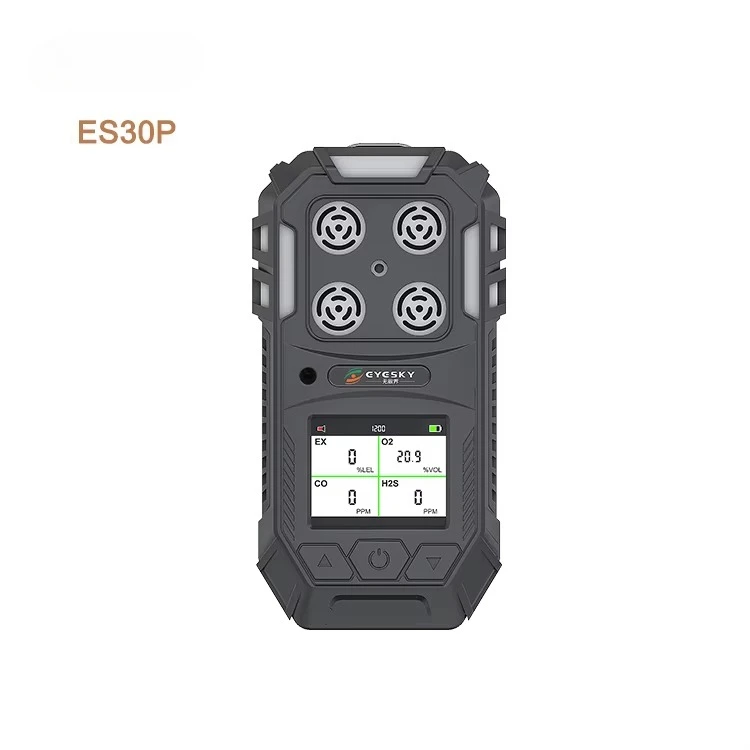 Safewill Wholesale Multi Gas Detector Portable 4-Gas Analyzer Multi-Ex 4 Gases Monitor with ATEX Explosion-proof Certificate
