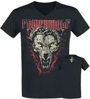 Powerwolf Icon Wolf T-Shirt Black T Shirts