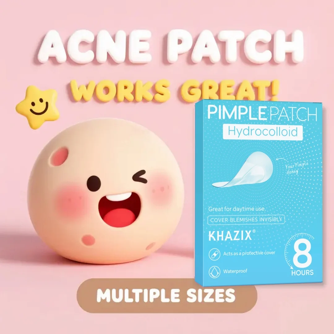 Parches para acné, pegatinas para cubrir el acné, parches hidrocoloides para el acné, pegatinas para manchas de luz para la cara y la piel, cuidado de la piel facial